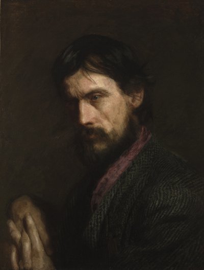 De Veteraan (Portret van George Reynolds), c.1885 door Thomas Eakins