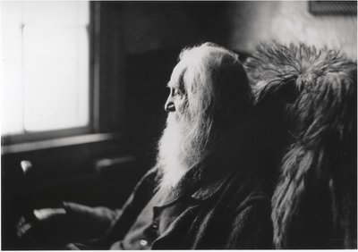 Walt Whitman in Camden, New Jersey door Thomas Eakins