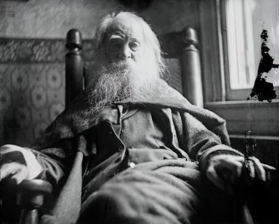 Walt Whitman in Camden, N.J., ca. 1891 door Thomas Eakins