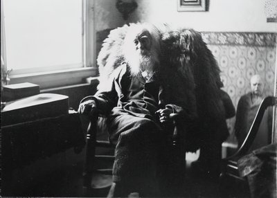 Walt Whitman in Camden, N.J., ca. 1891 door Thomas Eakins