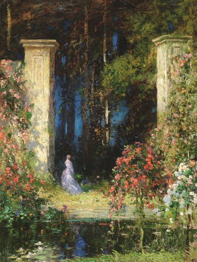 De oude poort door Thomas Edwin Mostyn