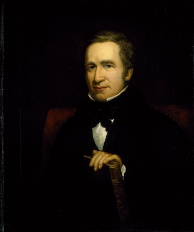 Portret van Sir Joseph Paxton, ca. 1844 door Thomas Ellerby