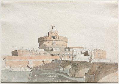 Castel Sant Angelo door Thomas Ender