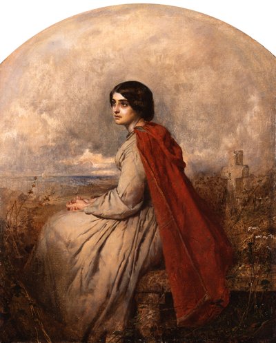 Evangeline door Thomas Faed