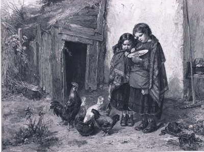 Pot Luck, uit The Magazine of Art 1893, Cassell and Company door Thomas Faed