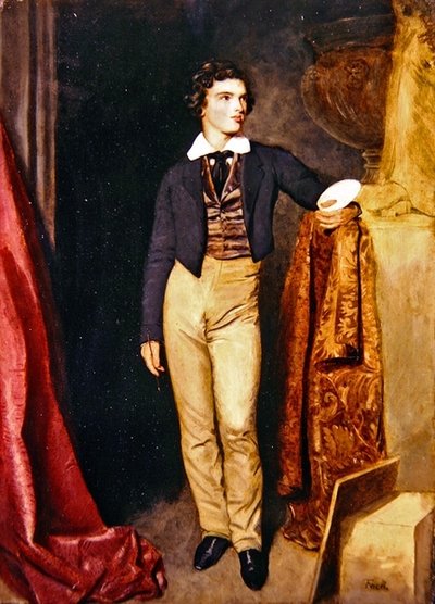 Zelfportret van de kunstenaar door Thomas Faed