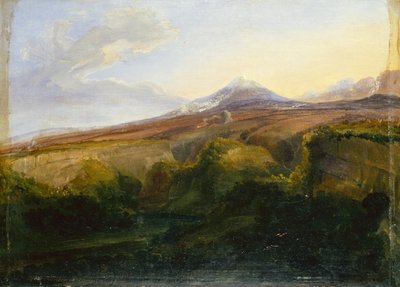 Een uitzicht op Vesuvius door Thomas Fearnley