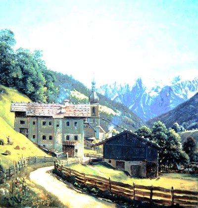 Ramsau door Thomas Fearnley