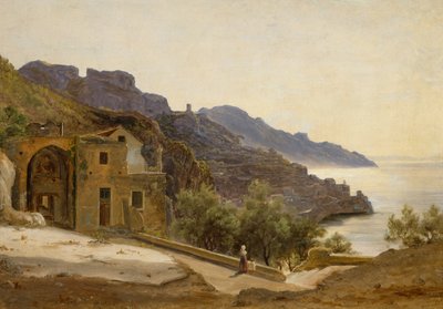 Terras in Amalfi door Thomas Fearnley