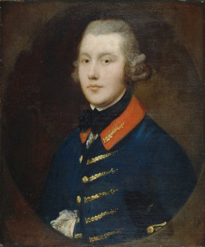 Een Jonge Heer, ca. 1760-65 door Thomas Gainsborough