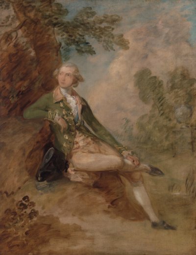 Edward Augustus, Hertog van Kent, ca. 1787 door Thomas Gainsborough