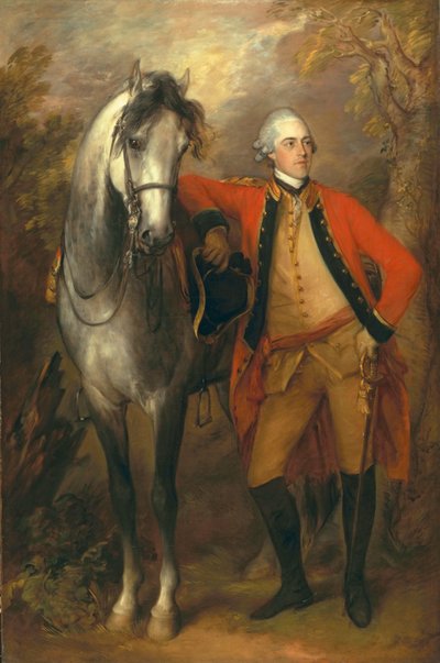Edward, Viscount Ligonier, 1770 door Thomas Gainsborough
