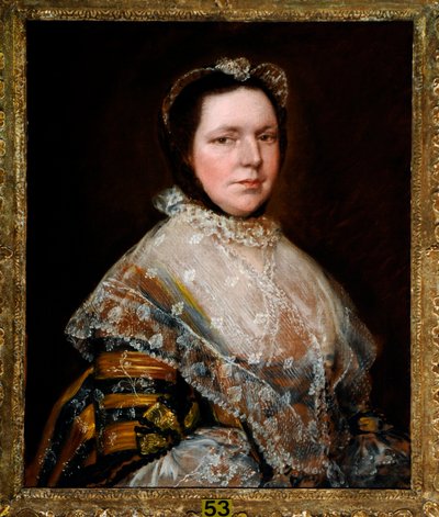 Elizabeth Prowse door Thomas Gainsborough