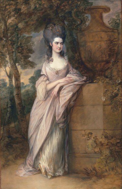 Henrietta Read, later Henrietta Meares, c.1777 door Thomas Gainsborough