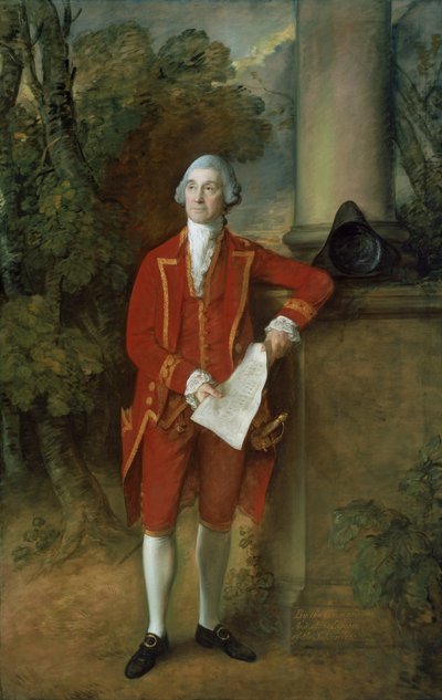 John Eld van Seighford Hall, Stafford door Thomas Gainsborough