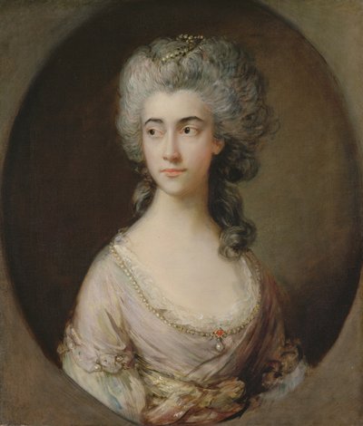 Mary Heberden, ca. 1777 door Thomas Gainsborough