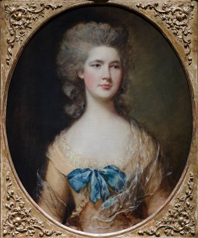 Miss Philadelphia Rowley, c.1783 door Thomas Gainsborough