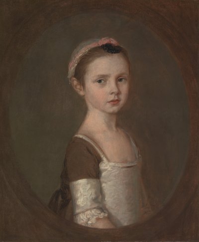 Miss Susanna Gardiner 1752-1818, tussen 1758 en 1759 door Thomas Gainsborough