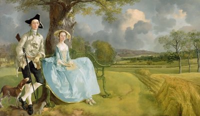 Meneer en Mevrouw Andrews door Thomas Gainsborough