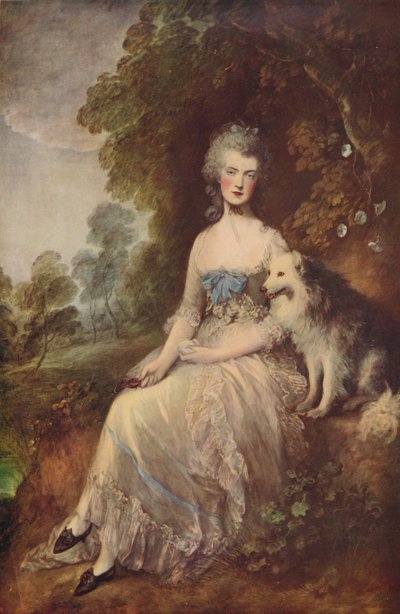 Mevrouw Robinson Perdita, 1781, ca 1915 door Thomas Gainsborough