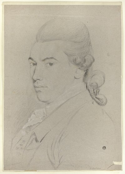 Portretbuste van een man door Thomas Gainsborough