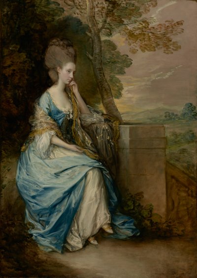 Portret van Anne, Gravin van Chesterfield, 1777-8 door Thomas Gainsborough