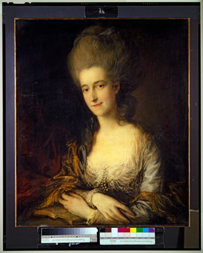 Portret van Dorothea, Lady Eden door Thomas Gainsborough