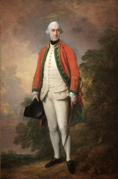 Portret van George Pitt, Eerste Lord Rivers, ca. 1768-1769 door Thomas Gainsborough