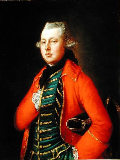 Portret van Mr. Coke van Brookhill, c.1760 door Thomas Gainsborough