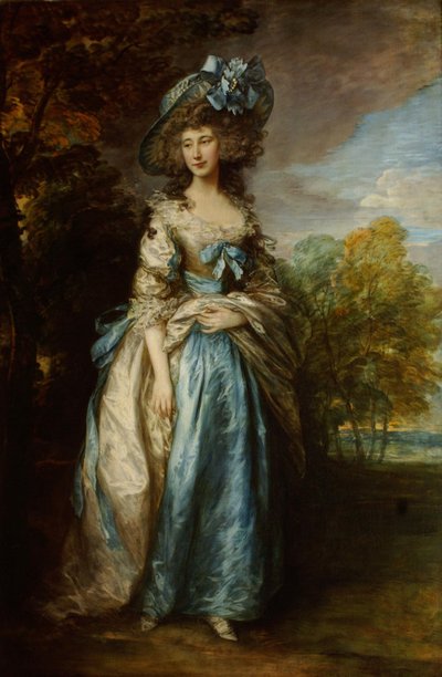Portret van Sophia Charlotte Digby, Lady Sheffield door Thomas Gainsborough