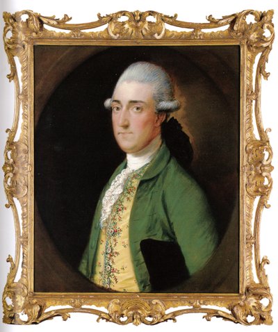 Portret van Walwyn Graves van Mickleton Manor, Gloucestershire door Thomas Gainsborough