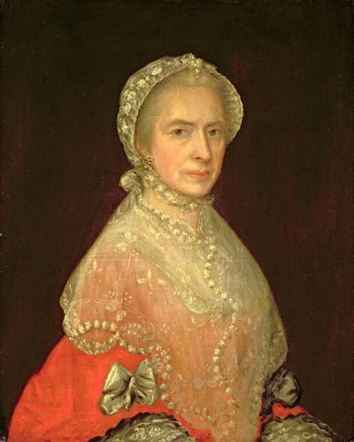 Portret van Wilhelmina Campbell, Viscountess Glenorchy door Thomas Gainsborough
