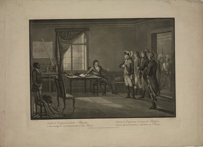 Keizer Paul I bezoekt Kosciusko in de gevangenis door Thomas Gaugain