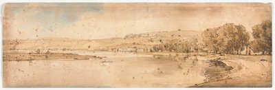 Een selectie van twintig van de meest pittoreske uitzichten in Parijs, 1802 door Thomas Girtin
