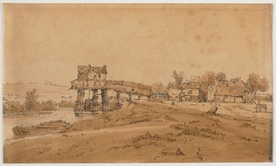 Een selectie van twintig van de meest pittoreske uitzichten in Parijs, 1802 door Thomas Girtin