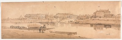 Een selectie van twintig van de meest pittoreske uitzichten in Parijs, 1802 door Thomas Girtin