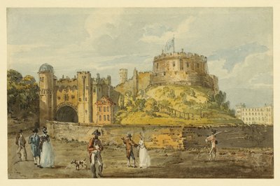 Windsor Castle, ca. 1792 door Thomas Girtin