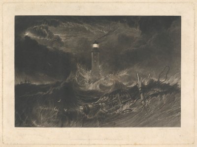 De Eddystone vuurtoren door Thomas Goff Lupton