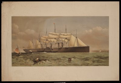 Stoomschip Great Eastern door Thomas Goldsworth Dutton