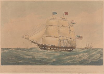 Het New York en Londen Pakket Schip 