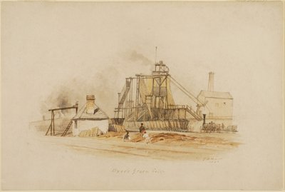 Byers Green Colliery door Thomas H. Hair