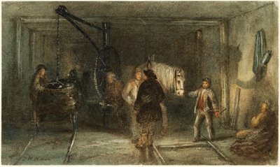 Kraan voor het laden van de rollies door Thomas H. Hair