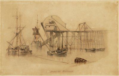 Druppels bij Wallsend door Thomas H. Hair