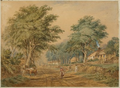 Etal, Northumberland door Thomas H. Hair