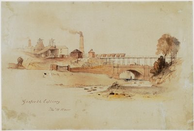 Gosforth Colliery door Thomas H. Hair