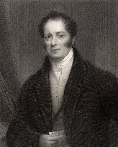 Edward Baines, gegraveerd door J. Cochran, uit 