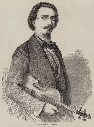 Jean Becker, violist door Thomas Harrington Wilson