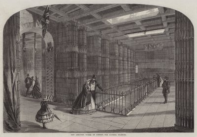 Nieuwe Wapenkamer, Tower of London, de Raadskamer door Thomas Harrington Wilson
