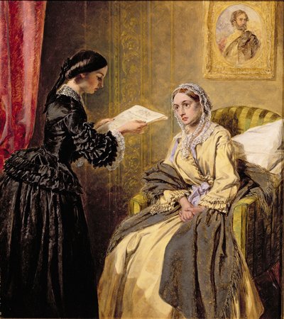 Zoeken in de London Gazette naar de lijst van de gedoden en gewonden (naar W. P. Frith) door Thomas Harrington Wilson