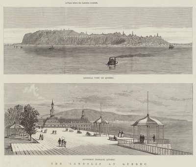 De Aardverschuiving in Quebec door Thomas Harrington Wilson